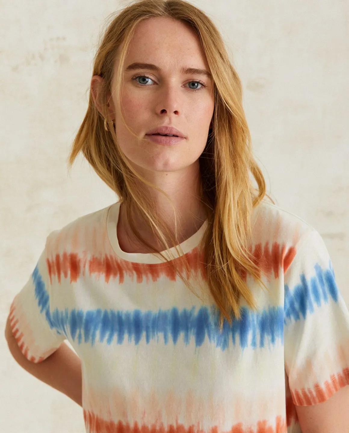 YERSE T- Shirts And Tops^Tie-Dye Cotton T-Shirt Orange