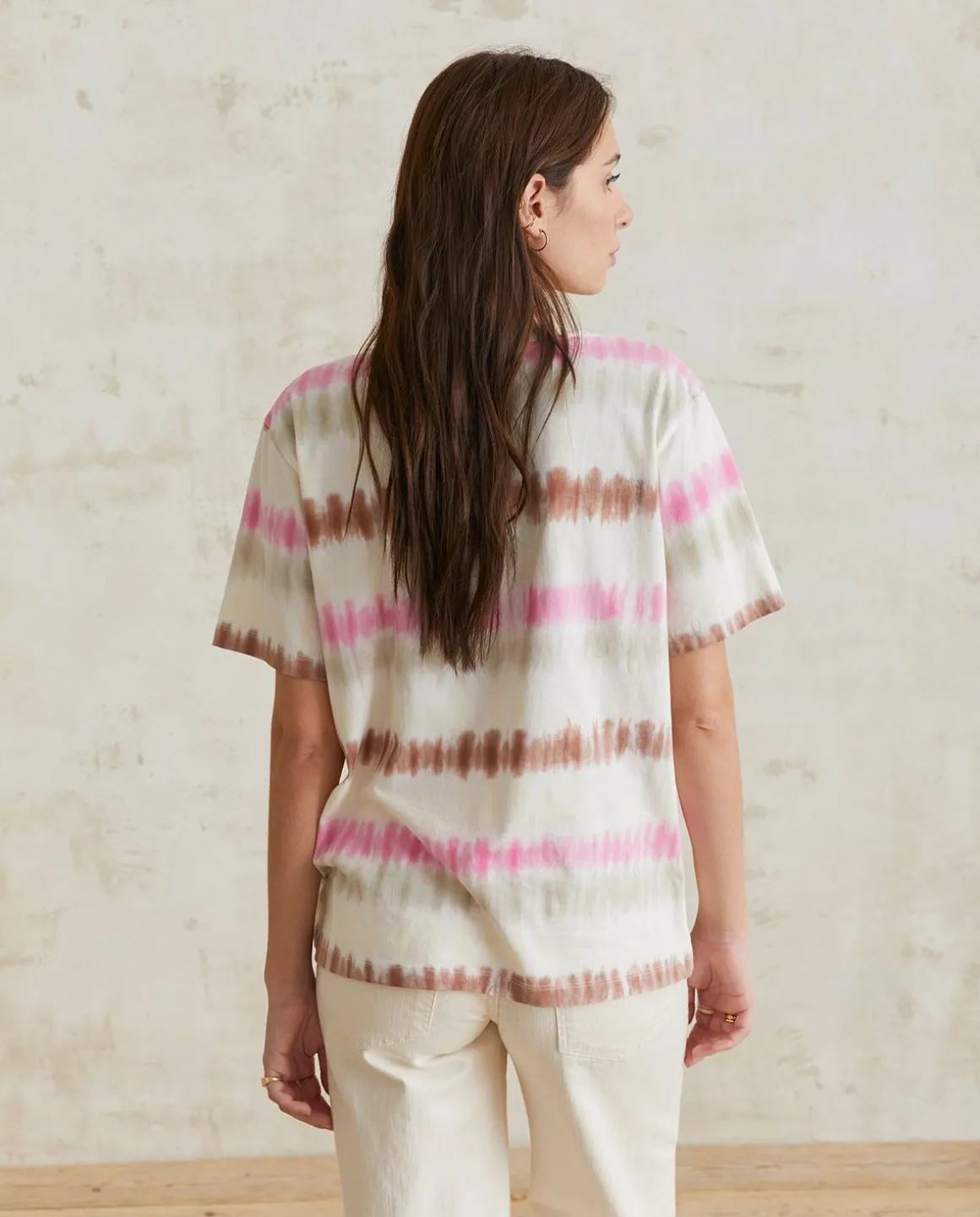 YERSE T- Shirts And Tops^Tie-Dye Cotton T-Shirt Pink
