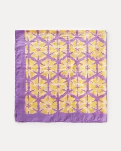 YERSE Scarves^Tie-Dye Silk Scarf Yellow
