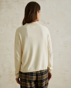 YERSE Sweaters & Cardigans^V-Neck Jumper Ecru