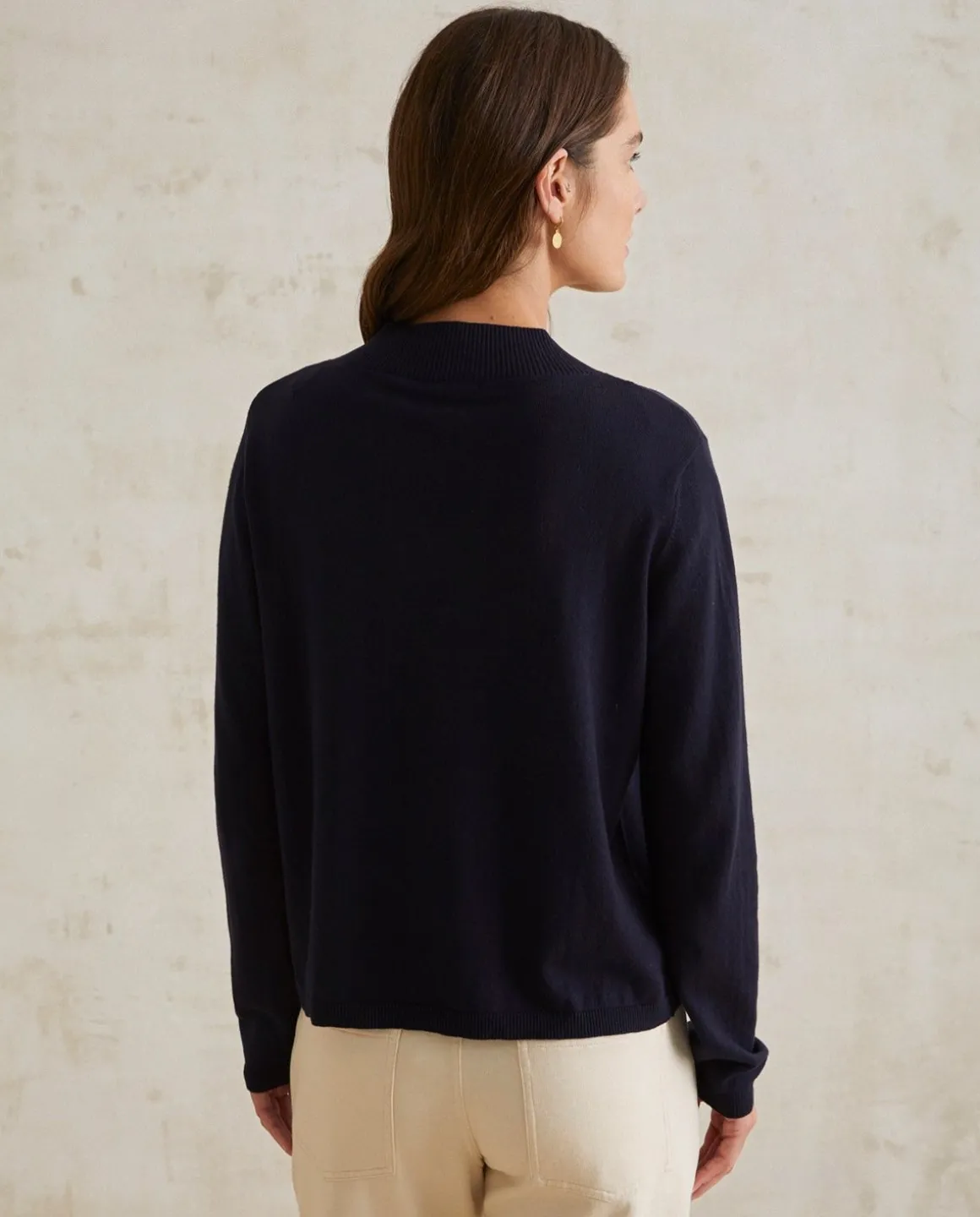 YERSE Sweaters & Cardigans^V-Neck Jumper Navy