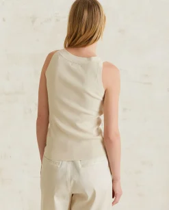 YERSE T- Shirts And Tops^V-Neck Knit Top Natural