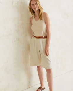 YERSE T- Shirts And Tops^V-Neck Knit Top Natural