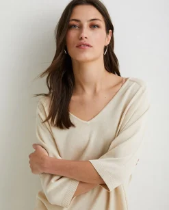 YERSE Sweaters & Cardigans^V-Neck Sweater Natural