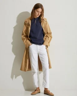 YERSE Jackets And Blazers^Water-Repellent Raincoat Camel