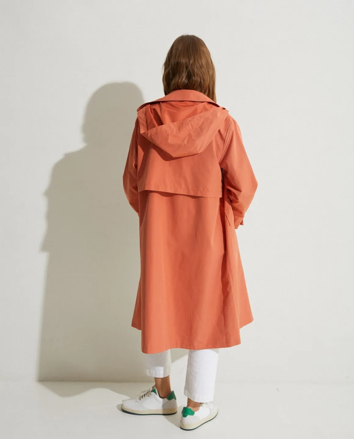 YERSE Jackets And Blazers^Water-Repellent Raincoat Orange