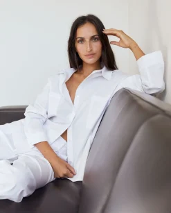YERSE Trousers And Jeans^Wide-Leg Cotton Trousers White