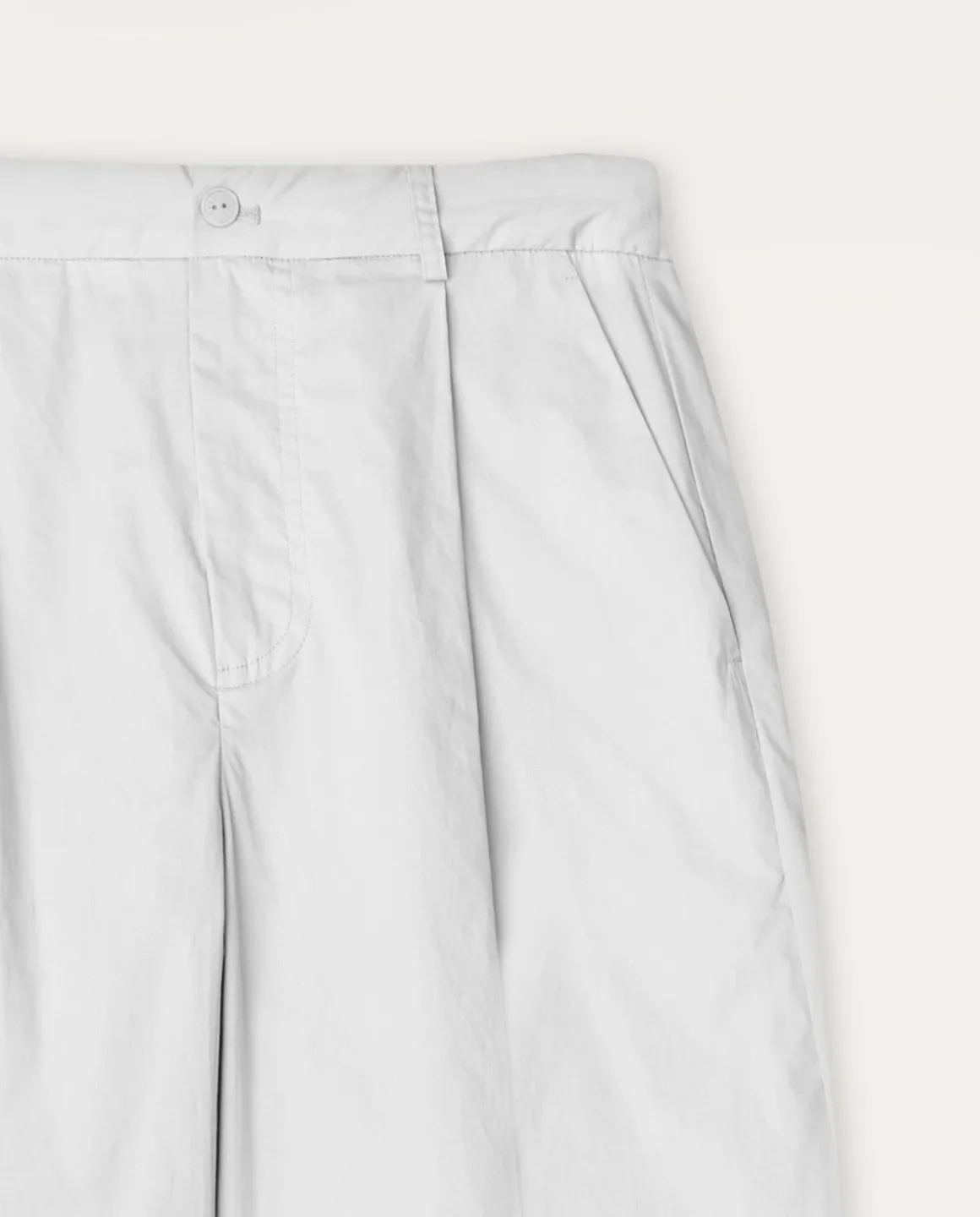 YERSE Trousers And Jeans^Wide-Leg Cotton Trousers White
