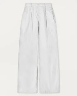 YERSE Trousers And Jeans^Wide-Leg Cotton Trousers White
