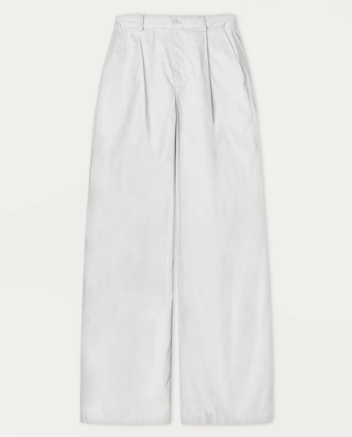 YERSE Trousers And Jeans^Wide-Leg Cotton Trousers White