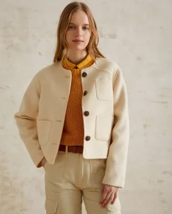 YERSE Jackets And Blazers^Wool Jacket Ecru