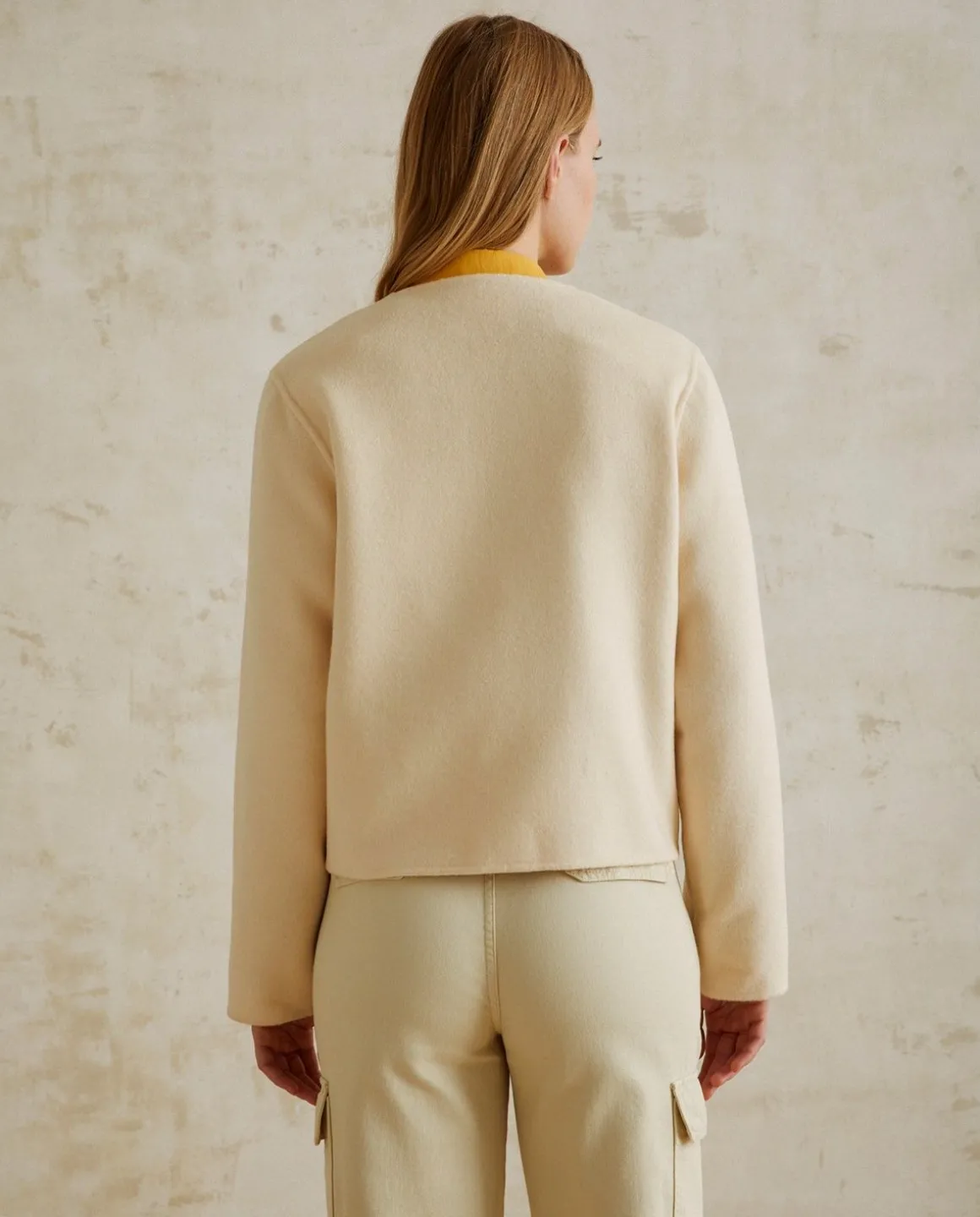 YERSE Jackets And Blazers^Wool Jacket Ecru