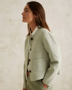 YERSE Jackets And Blazers^Wool Jacket Green