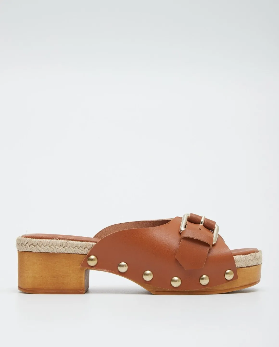 YERSE Shoes^Zueco Hebilla Camel